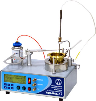 Аппарат для определения температуры вспышки в открытом тигле ЛОИП ТВО-ЛАБ-01
